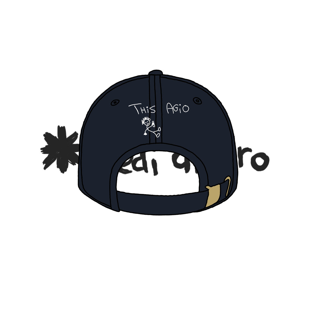 This Agio blue navy
